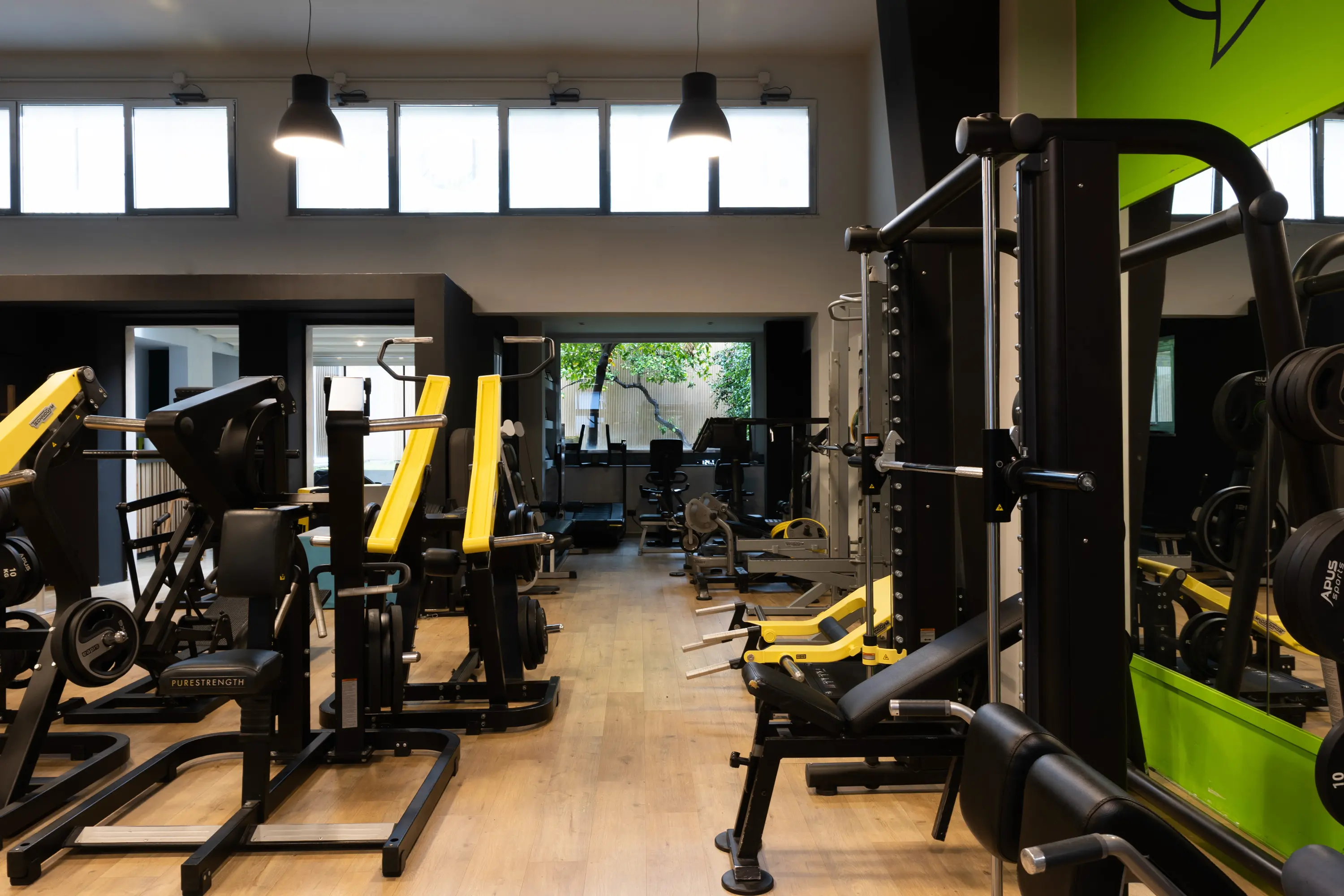 Panoramica palestra Abion Gym